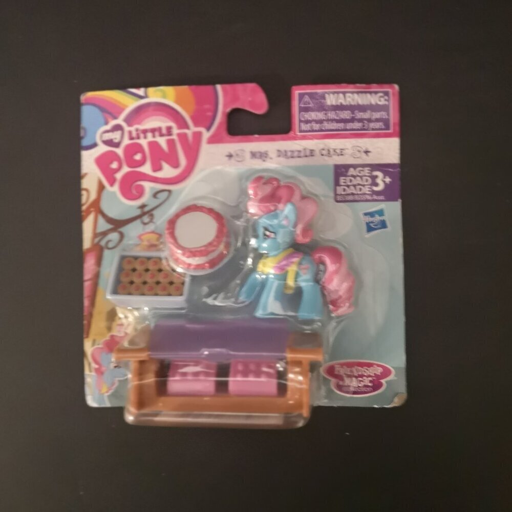 NIP My Little Pony Friendship is Magic Collection Mrs. Dazzle Cake Figure Pack - Picture 1 of 2